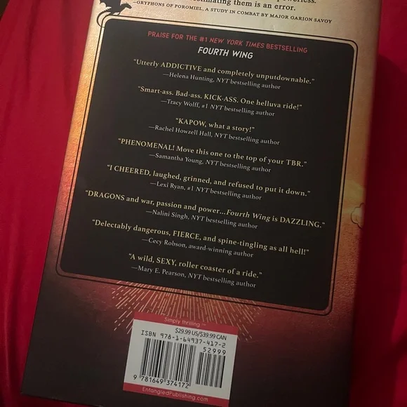 Iron Flame Book by Rebecca Yarros (hardcover) - Picture 3 of 4